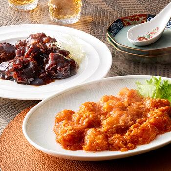 菰田欣也 監修 本格中華2種セット エビチリソース×2 酢豚×2 送料無料-3