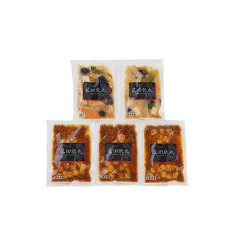 菰田欣也 監修 本格中華2種セット 麻婆豆腐×3 XO醤炒め×2 送料無料-1