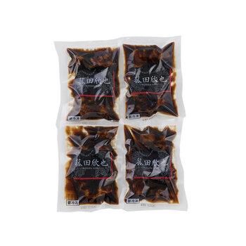 菰田欣也 監修 黒醋酢豚4食セット 送料無料-1