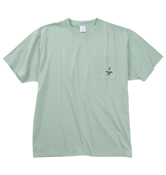 大きいサイズ BEAUMERE T C天竺ポケット付刺繍半袖Tシャツ 3L 4L 5L 6L 8L MC845771-68279 ラッピング可 送料無料 即日発送-5