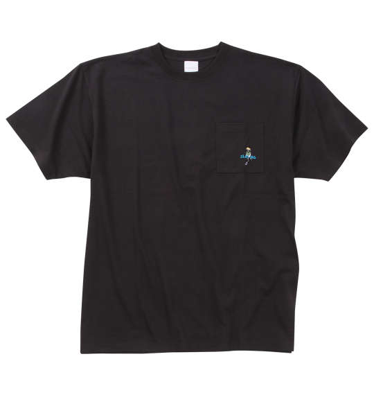 大きいサイズ BEAUMERE T C天竺ポケット付刺繍半袖Tシャツ 3L 4L 5L 6L 8L MC845772-68280 ラッピング可 送料無料 即日発送-4