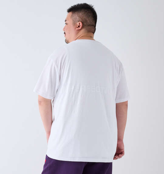 大きいサイズ BEAUMERE T C天竺光沢ラバープリント半袖Tシャツ 3L 4L 5L 6L 8L MC845751-68285 ラッピング可 送料無料 即日発送-1