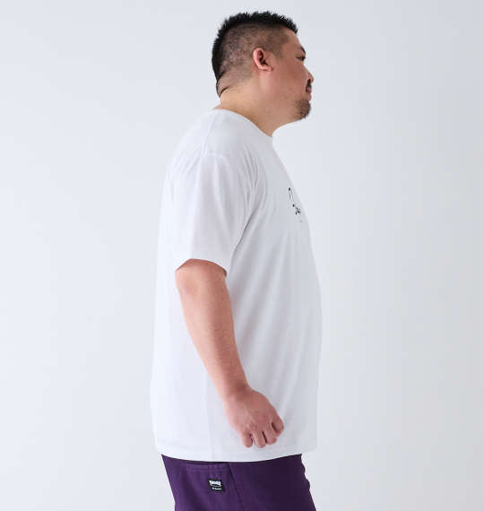 大きいサイズ BEAUMERE T C天竺光沢ラバープリント半袖Tシャツ 3L 4L 5L 6L 8L MC845751-68285 ラッピング可 送料無料 即日発送-2