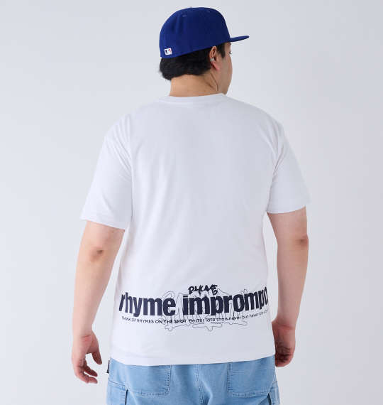 大きいサイズ BEAUMERE T C天竺ワッペン刺繍半袖Tシャツ 3L 4L 5L 6L 8L MC845741-68288 ラッピング可 送料無料 即日発送-1