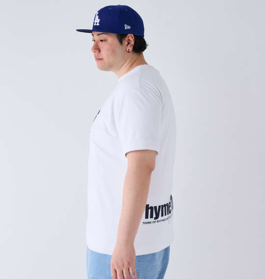大きいサイズ BEAUMERE T C天竺ワッペン刺繍半袖Tシャツ 3L 4L 5L 6L 8L MC845741-68288 ラッピング可 送料無料 即日発送-3