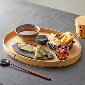 和食器 大館曲げわっぱ オーバル盛器 大 日本製 送料無料-1