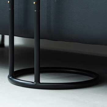 ラウンドサイドテーブル ラテ ナイトテーブル スリム 軽量 丸型 ソファサイド 木製 送料無料-11