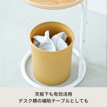 ラウンドサイドテーブル ラテ ナイトテーブル スリム 軽量 丸型 ソファサイド 木製 送料無料-26