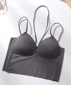 カップ付きキャミソールホルターネック快適 送料無料 即日発送-8