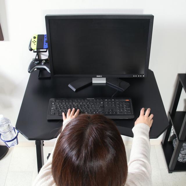 キッズ用ゲーミングデスク レイズ 2色展開 送料無料-14