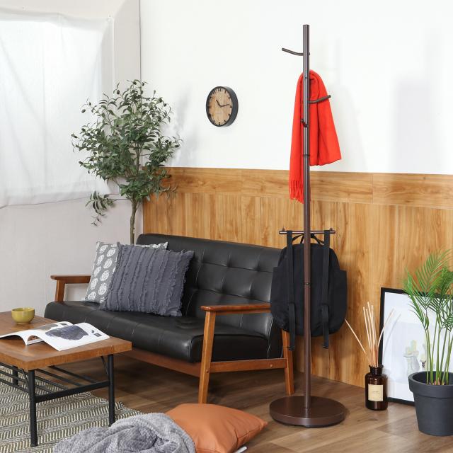 バッグスタンド付きハンガー パウリ 2色展開 送料無料-10