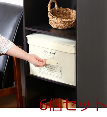 蓋付不織布インナーボックススタンダード 3色展開 6セット 送料無料-6