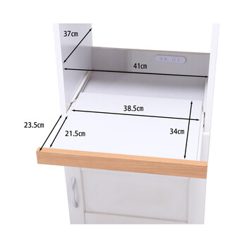 キッチンカウンター サージュ WH×NA 45幅 不二貿易 送料無料-11