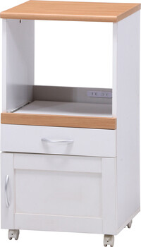 キッチンカウンター サージュ WH×NA 45幅 不二貿易 送料無料-1