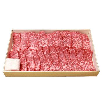 東京 人形町 日山 山形牛モモ焼肉用 300g 送料無料-1
