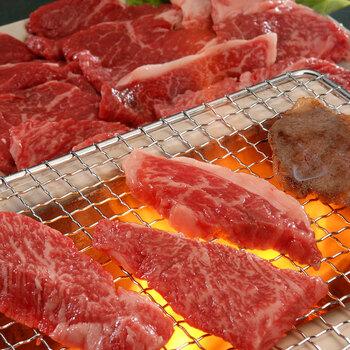 東京 人形町 日山 山形牛モモ焼肉用 300g 送料無料-3