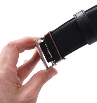 大きいサイズ GIANNI VALENTINO フィットバックルベルト 4L MC023211-69241 ブラック ラッピング可 送料無料 即日発送-5