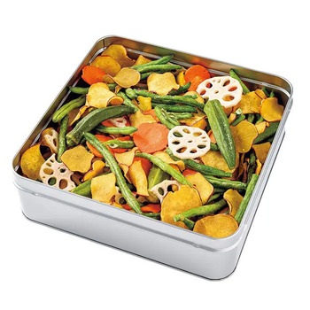 豆徳 野菜チップス缶 のし対応可 送料無料-1