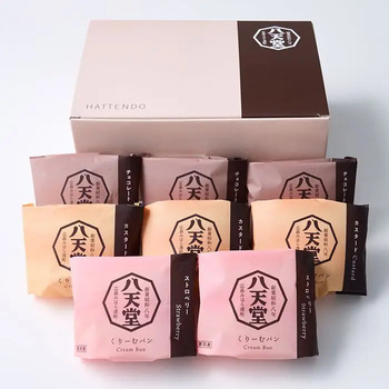 八天堂 くりーむパン８個入  のし対応可 送料無料-1