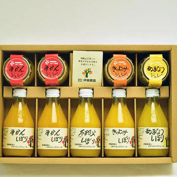 伊藤農園 １００％ピュアジュース＆ジュレセット  のし対応可 送料無料-2