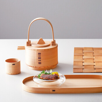 和食器 大館曲げわっぱ ちろり 2合 キッチン 酒器 日本製 送料無料-2