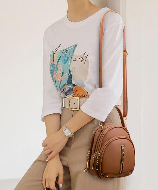 リュック フェイクレザー ミニリュック 送料無料 即日発送-9