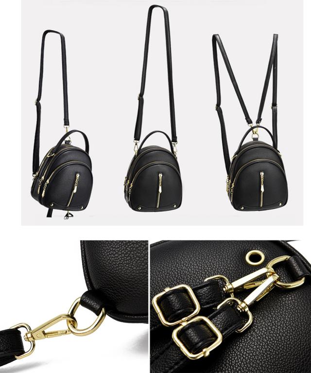 リュック フェイクレザー ミニリュック 送料無料 即日発送-3