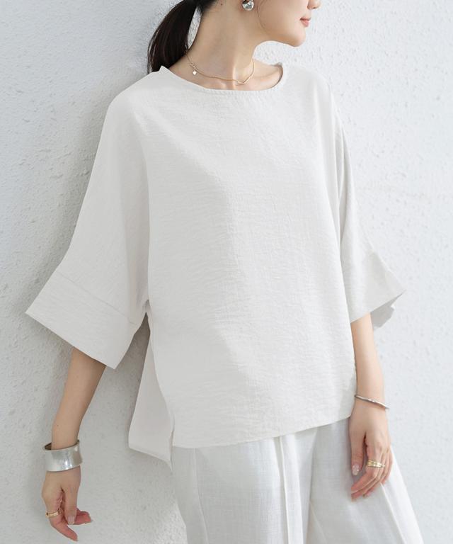 ブラウス レディース ドルマンカットソー 送料無料 即日発送-6