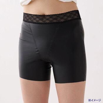 Angelite アンジェライト 機能性インナーショーツ レースタイプ ブラック Mサイズ 1枚入 送料無料-3