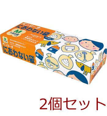 ベンリーナ におわない袋 Mサイズ 180枚入 2セット 送料無料-3