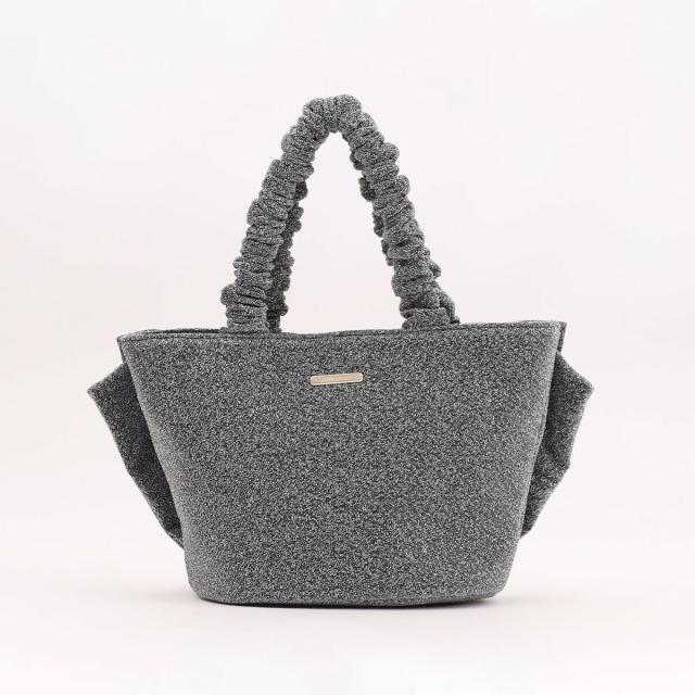 ラメリボンモチーフ トートバッグ SMIRNASLI サミールナスリ 送料無料 即日発送-9