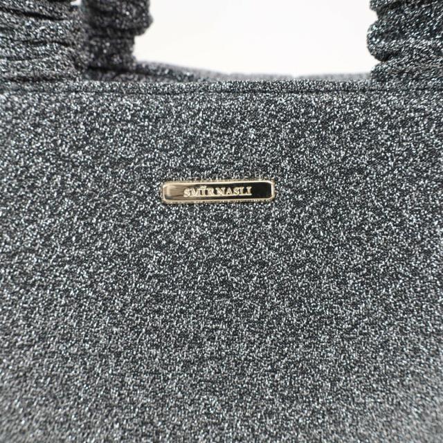 ラメリボンモチーフ トートバッグ SMIRNASLI サミールナスリ 送料無料 即日発送-16