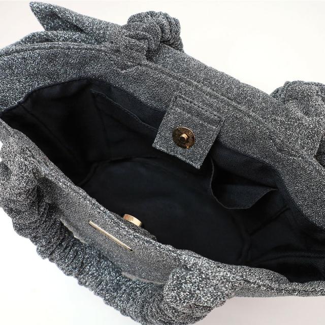 ラメリボンモチーフ トートバッグ SMIRNASLI サミールナスリ 送料無料 即日発送-18