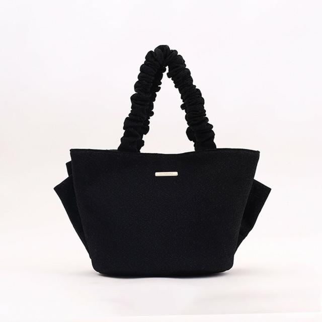 ラメリボンモチーフ トートバッグ SMIRNASLI サミールナスリ 送料無料 即日発送-7