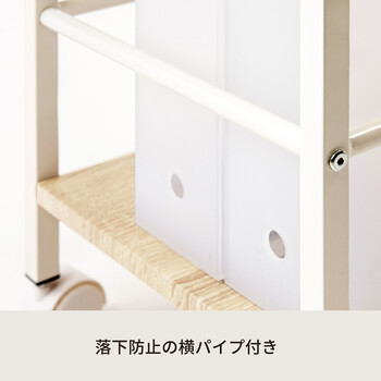 ヴィンテージインワゴン 木製 ウッド 収納 シェルフ モダン オフィス カフェ キャスター付 オシャレ 送料無料-9