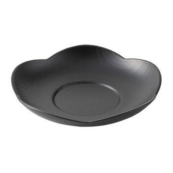 塗茶托梅型黒 20個セット 送料無料 即日発送-3