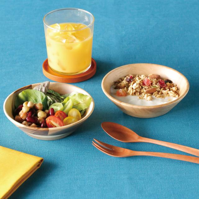 和食器 アカシア サラダ皿 2セット 送料無料-1