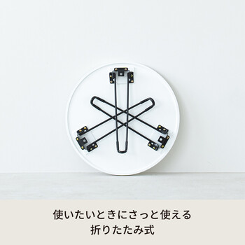 セカンドサイドテーブル４５ 机 折りたたみ 折れ脚 軽量 フラワースタンド コンパクト 送料無料-15