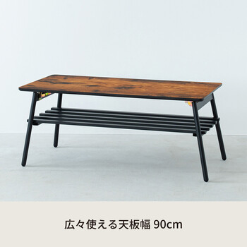 BOARD リビングテーブル 机 ローテーブル 折りたたみ リビングテーブル 折れ脚 送料無料-8