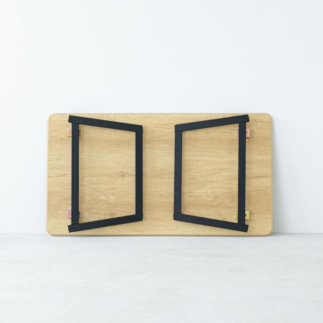 CASA リビングテーブル 机 ローテーブル 折りたたみ リビングテーブル 折れ脚 モダン 送料無料-10