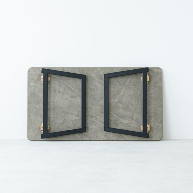 CASA リビングテーブル 机 ローテーブル 折りたたみ リビングテーブル 折れ脚 モダン 送料無料-11