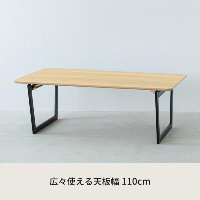 CASA リビングテーブル 机 ローテーブル 折りたたみ リビングテーブル 折れ脚 モダン 送料無料-17