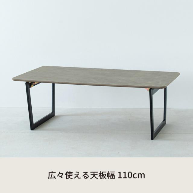 CASA リビングテーブル 机 ローテーブル 折りたたみ リビングテーブル 折れ脚 モダン 送料無料-18