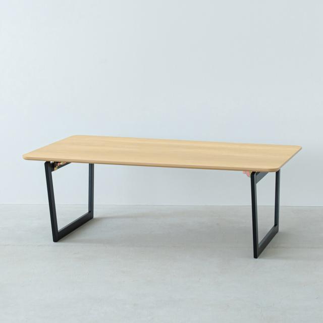 CASA リビングテーブル 机 ローテーブル 折りたたみ リビングテーブル 折れ脚 モダン 送料無料-2