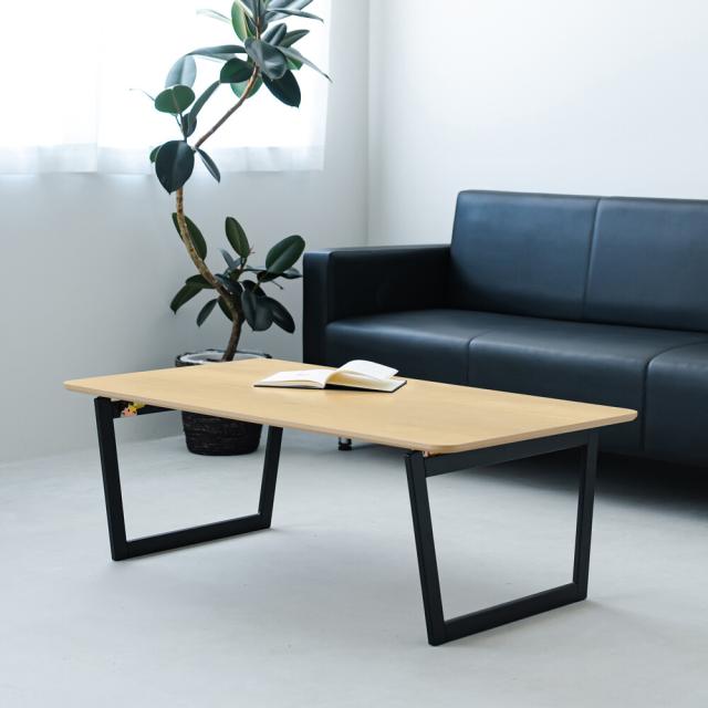 CASA リビングテーブル 机 ローテーブル 折りたたみ リビングテーブル 折れ脚 モダン 送料無料-4