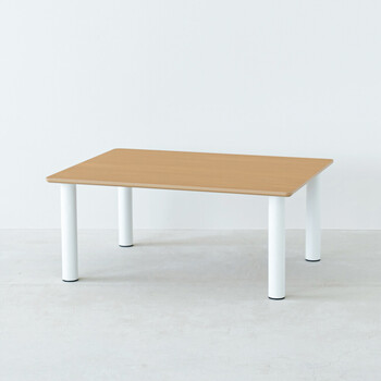 ライフテーブル80 机 ローテーブル 木目 リビングテーブル モダン 北欧風 インテリア 送料無料-2