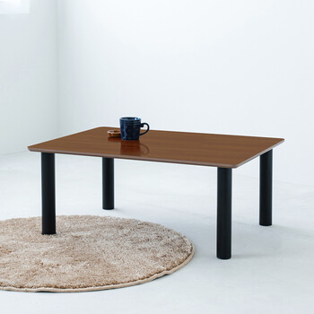 ライフテーブル80 机 ローテーブル 木目 リビングテーブル モダン 北欧風 インテリア 送料無料-5