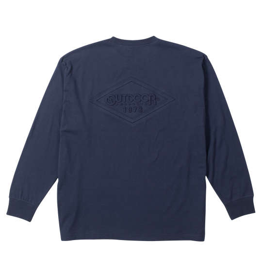 大きいサイズ ＯＵＴＤＯＯＲ ＰＲＯＤＵＣＴＳ 天竺エンボス長袖Tシャツ ３Ｌ ４Ｌ ５Ｌ ６Ｌ ７Ｌ ８Ｌ MC843003-72289 ラッピング可 送料無料 即日発送-1