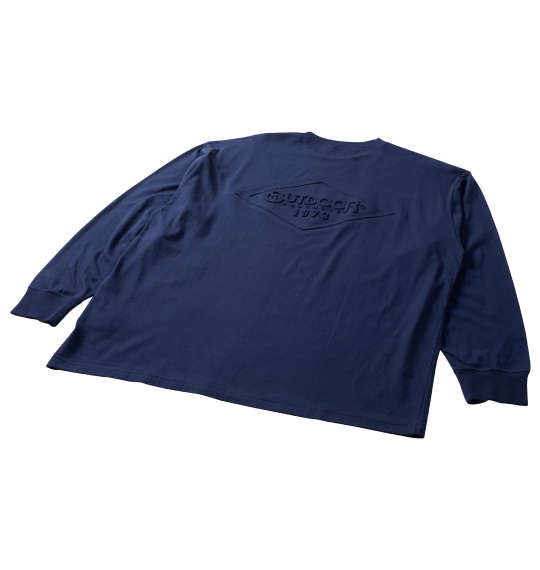 大きいサイズ ＯＵＴＤＯＯＲ ＰＲＯＤＵＣＴＳ 天竺エンボス長袖Tシャツ ３Ｌ ４Ｌ ５Ｌ ６Ｌ ７Ｌ ８Ｌ MC843003-72289 ラッピング可 送料無料 即日発送-4