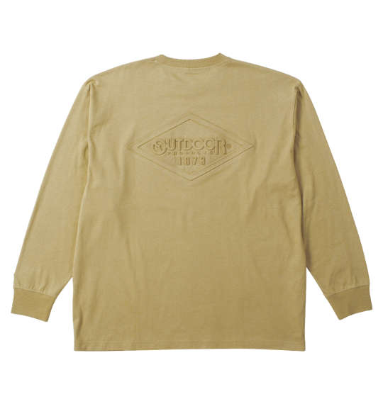 大きいサイズ ＯＵＴＤＯＯＲ ＰＲＯＤＵＣＴＳ 天竺エンボス長袖Tシャツ ３Ｌ ４Ｌ ５Ｌ ６Ｌ ７Ｌ ８Ｌ MC843004-72290 ラッピング可 送料無料 即日発送-1